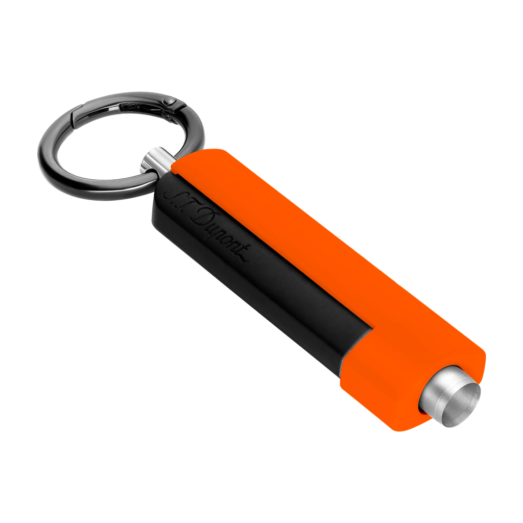 S.T. Dupont Maxijet Cigar Punch - Black Matte & Neon Orange