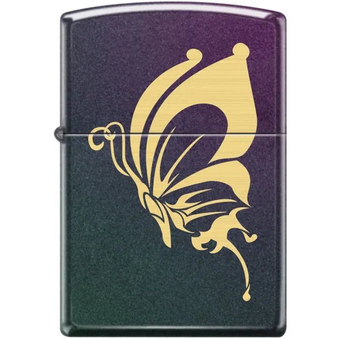 Zippo Lighter - Butterfly Iridescent Finish