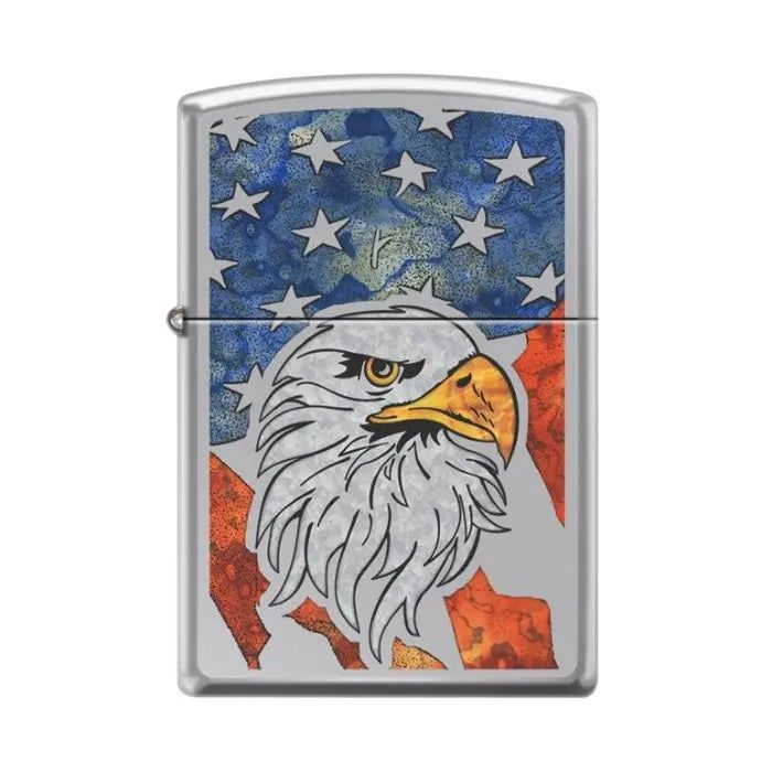 Zippo Lighter -Eagle Flag Fuzion