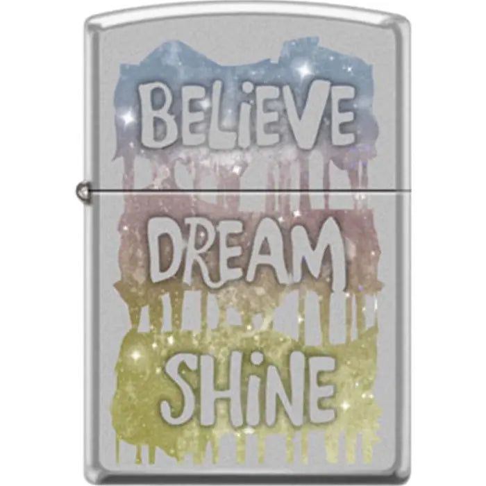 Zippo Lighter - Believe Dream Shine