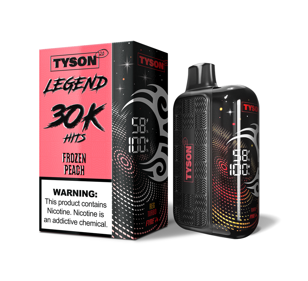 on the rocks disposable vape Tyson 2.0 Legend 30,000 Puff Color:Black / Azure Resin Voopoo Drag X2 80W Strawberry Raspberry Cherry