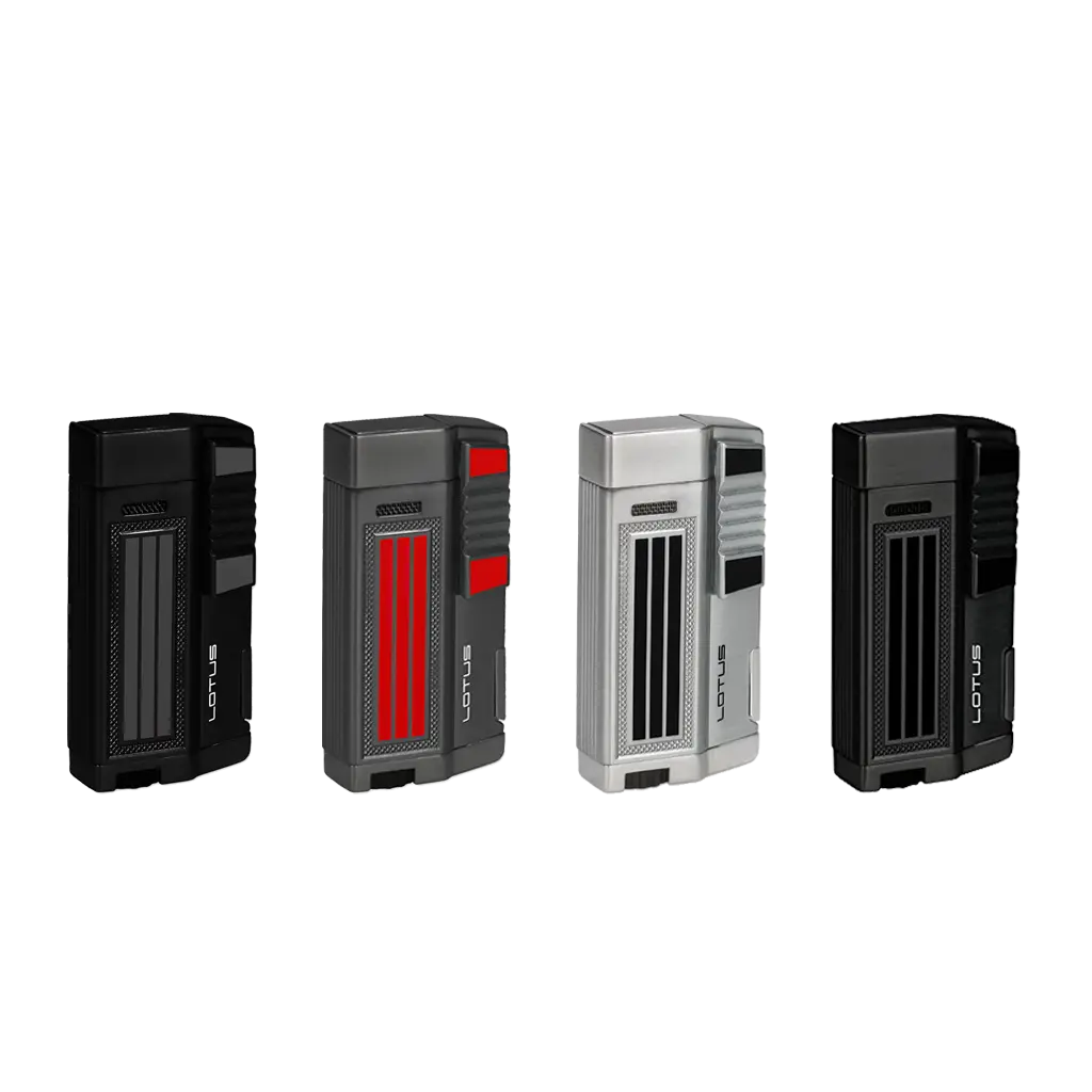 Lotus 55 Droid Double Flame Torch Lighter & Punch Cutter