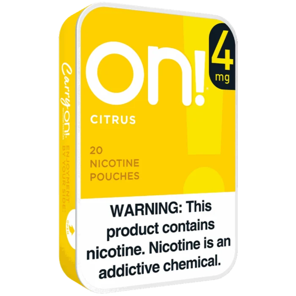 ON! Citrus Nicotine Pouches (5 Pack)