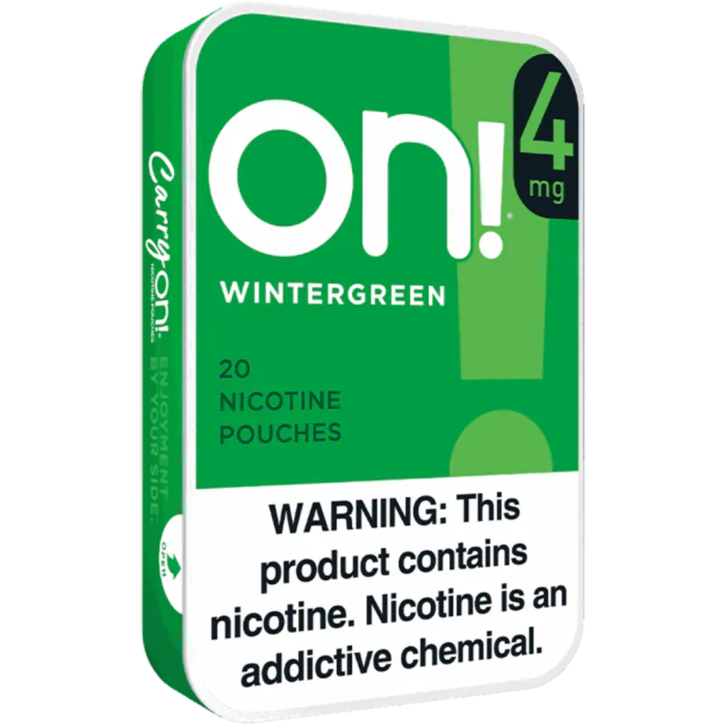 ON! Wintergreen Nicotine Pouches (5 Pack)