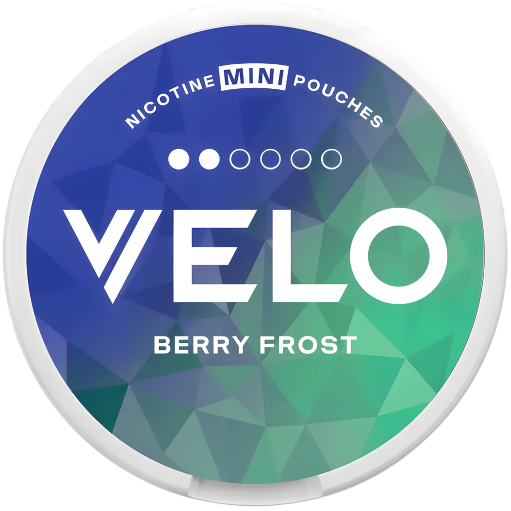VELO Berry Frost Mini 6mg Nicotine Pouches (5 Pack)