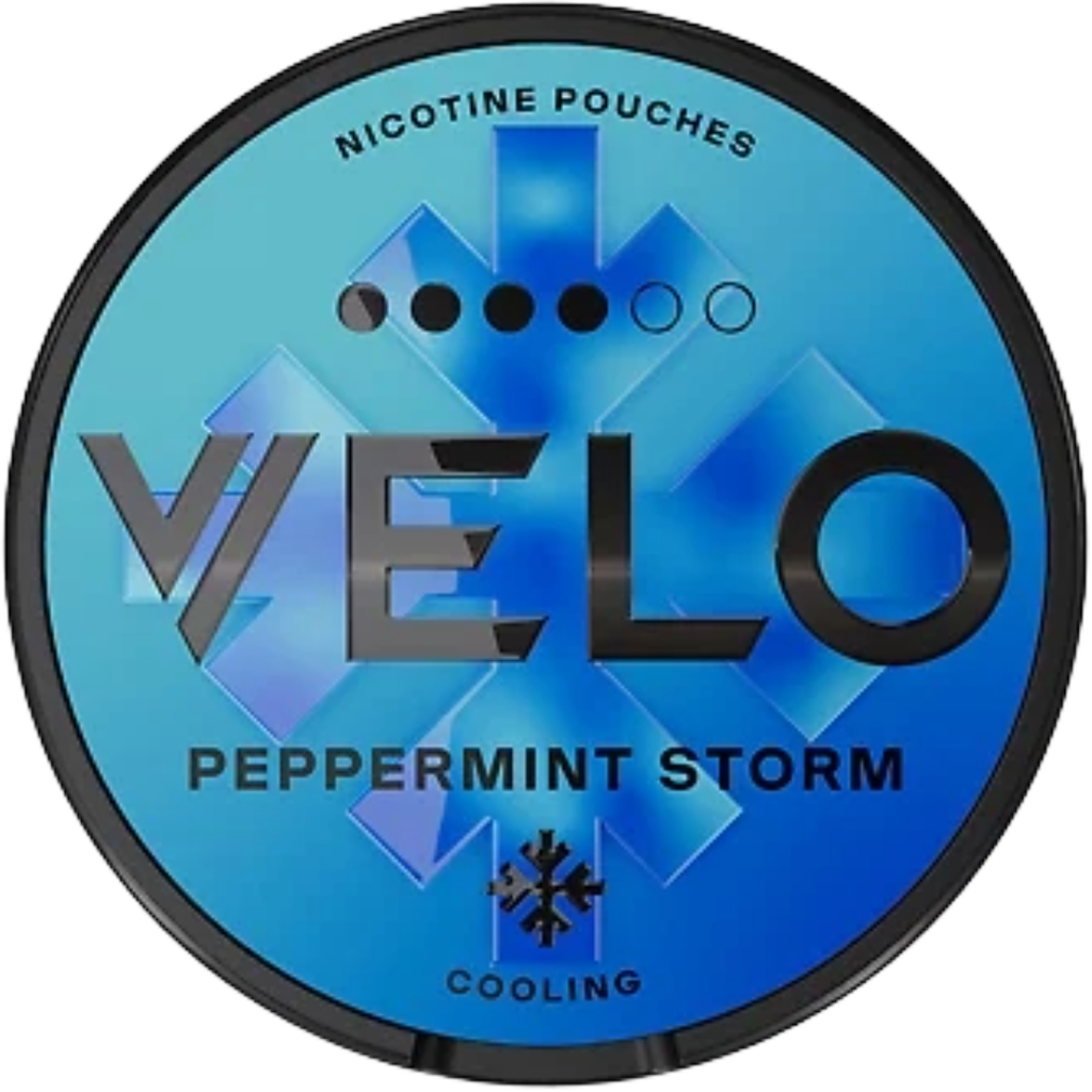 VELO Peppermint Storm Nicotine Pouches – (5 Pack)