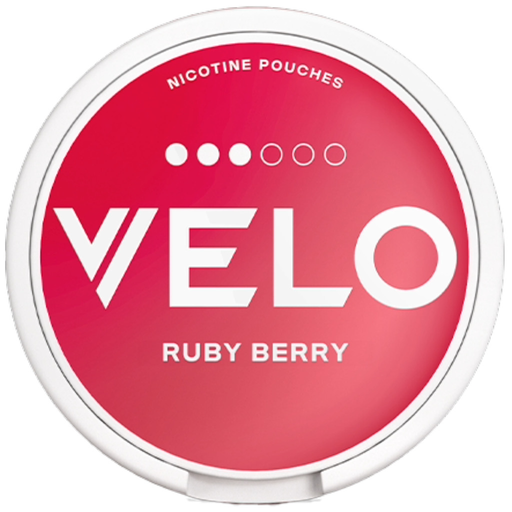VELO Ruby Berry Nicotine Pouches (5 Pack)