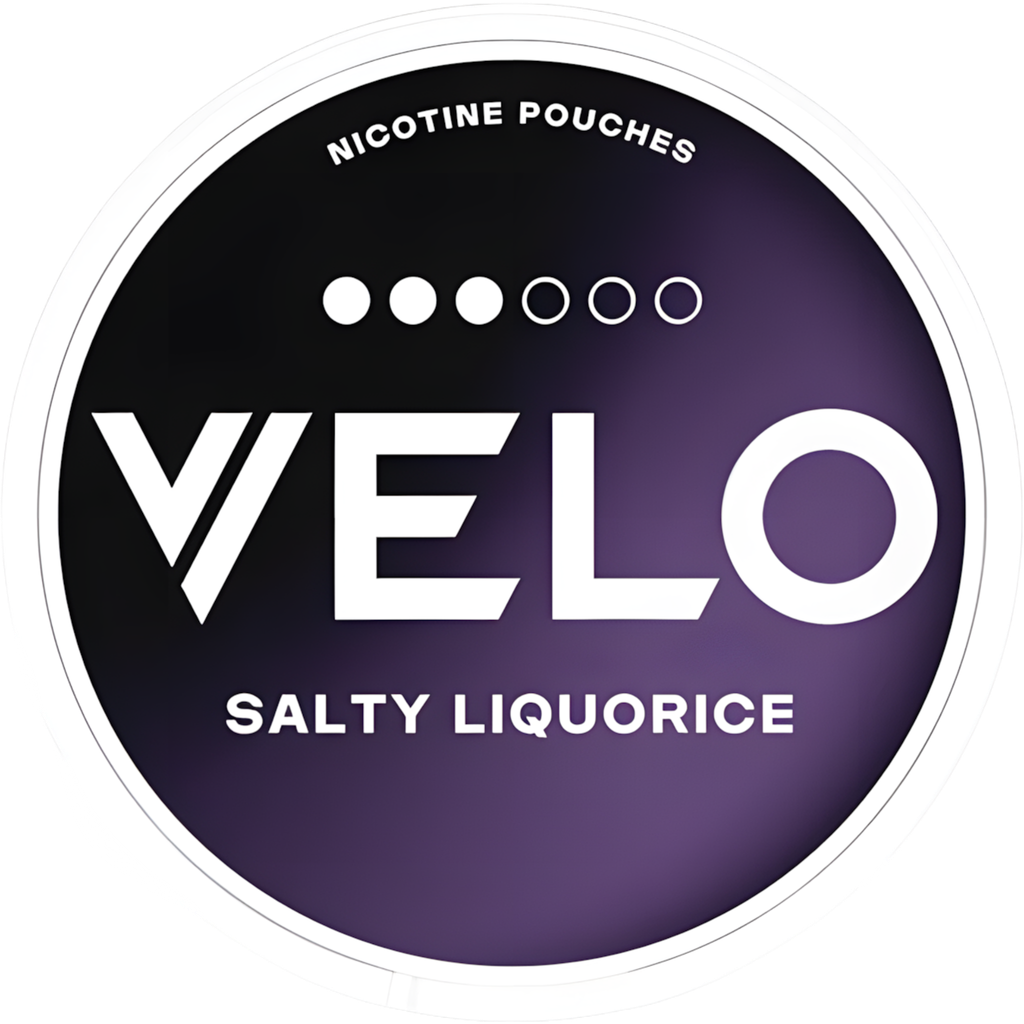 VELO Salty Liquorice Nicotine Pouches – 10mg (5 Pack)
