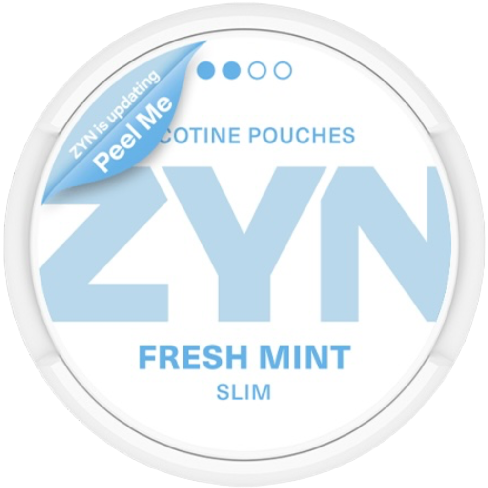 ZYN Fresh Mint 6.5mg Nicotine Pouches 5 Pack | Lighter USA