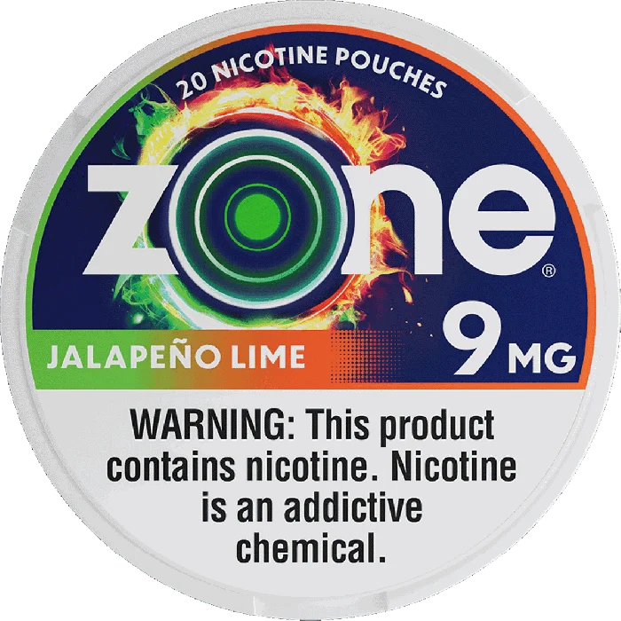 Zone Jalapeño Lime Nicotine Pouches (5 Pack)