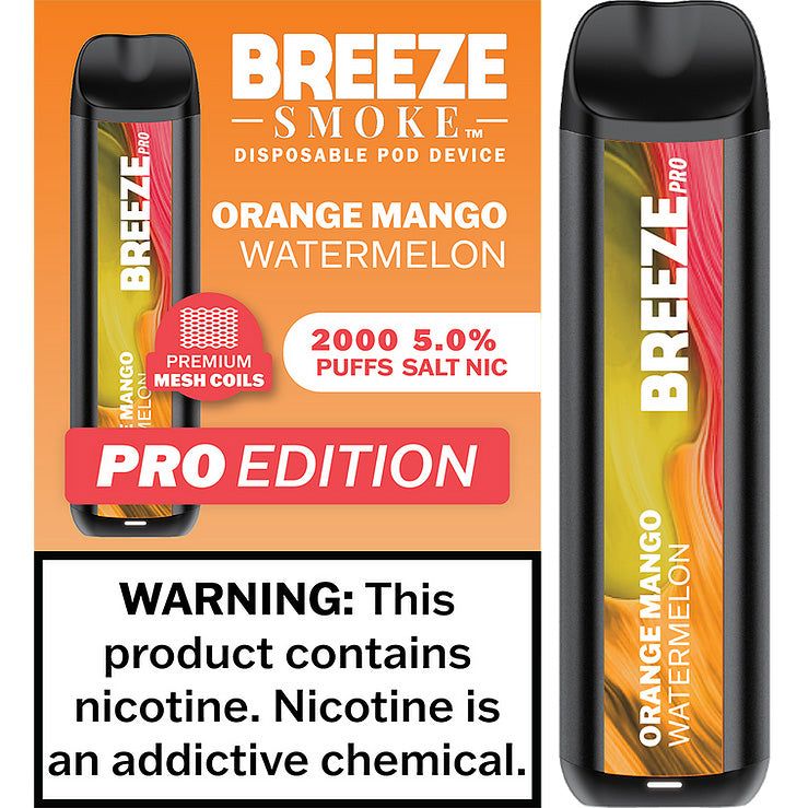 watermelon mint breeze vape Pro Disposable Foger Vape How To Pre-filled Pod Kits Nicotine Strength:18MG
