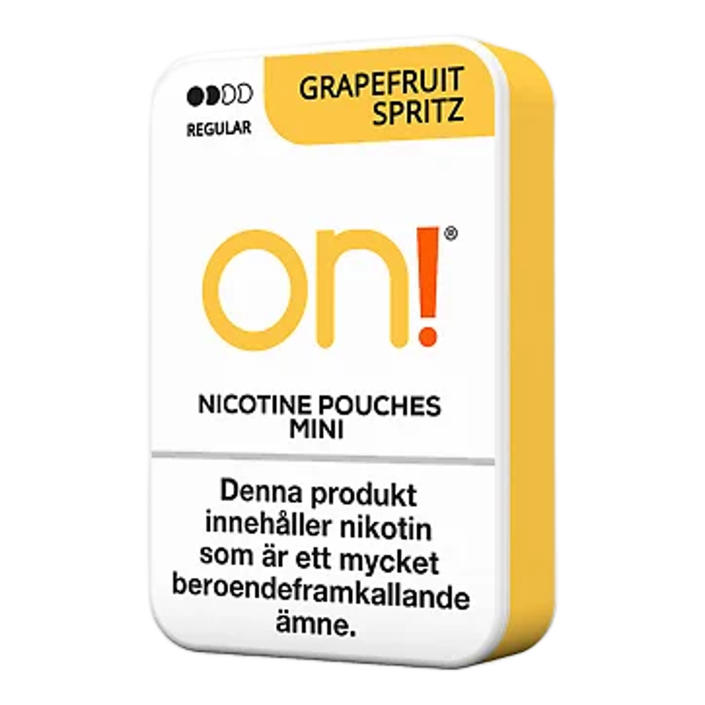 ON! Grapefruit Spritz Nicotine Pouches (5 Pack)