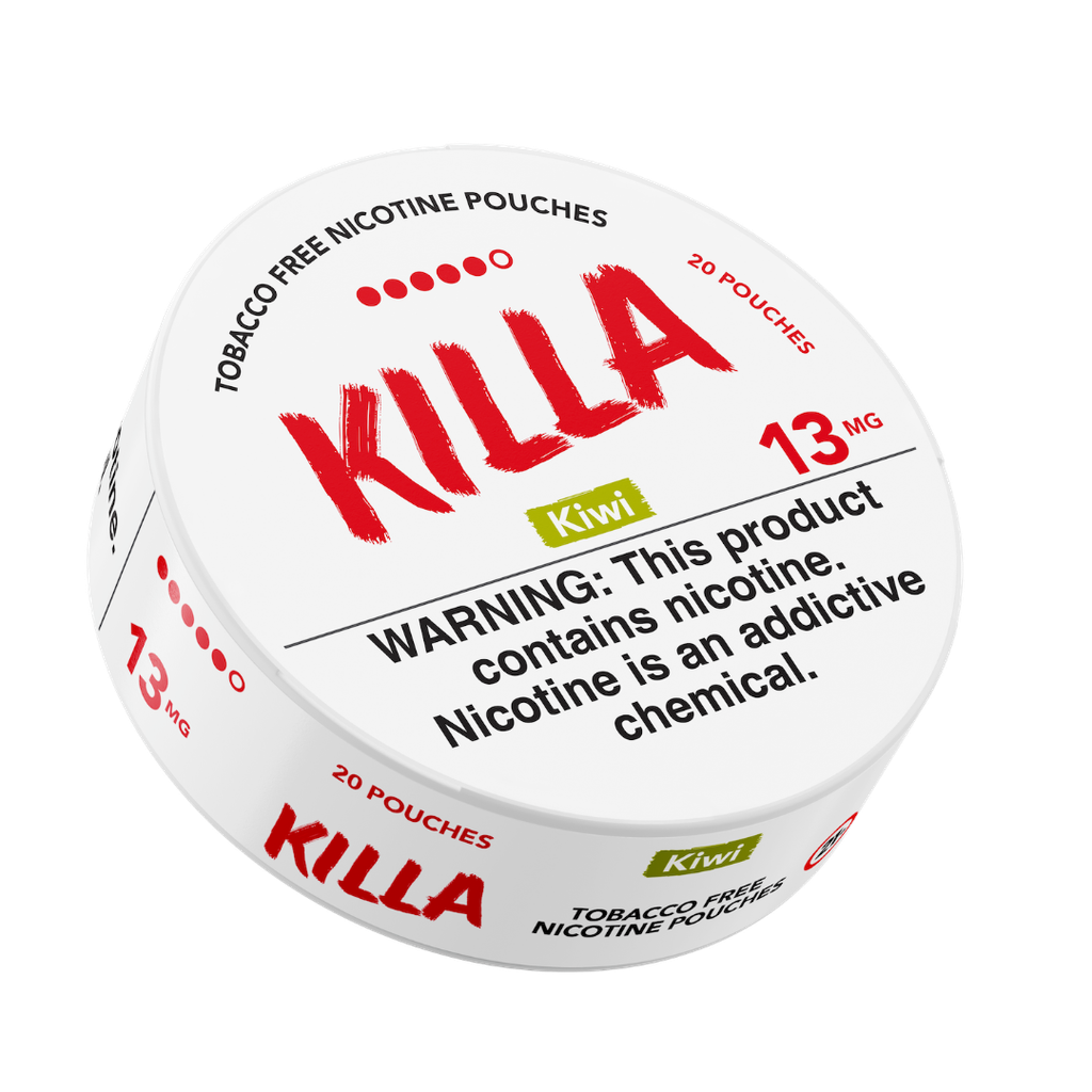 Killa Kiwi 13mg Nicotine Pouches (5 Pack)