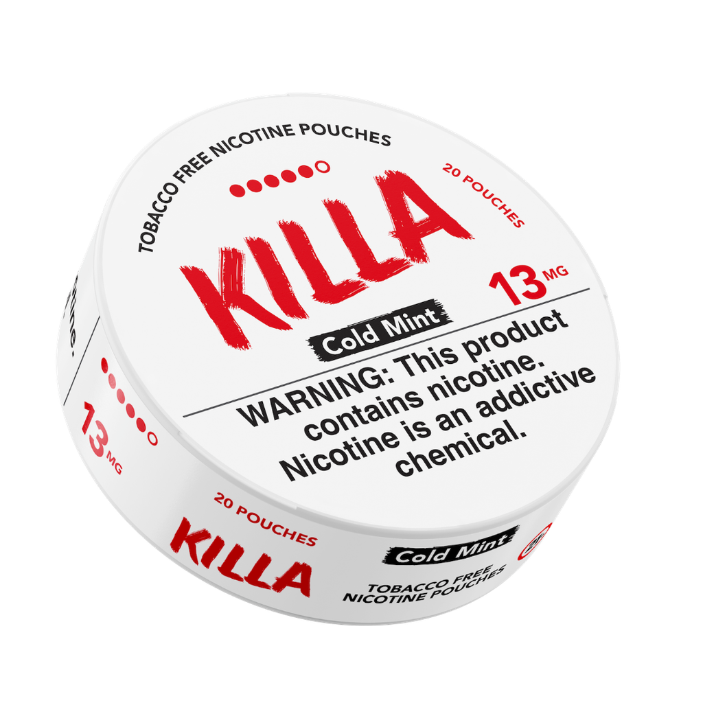 Killa Cold Mint Nicotine Pouches (5 Pack)