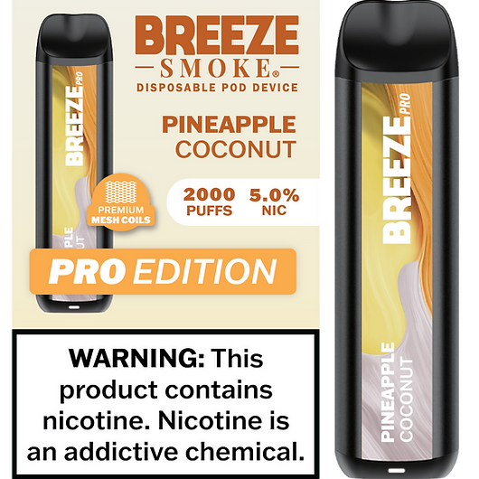 what is breeze vape Pro Disposable STRENGTH:MINT BREEZE 1.1% (MAX) all Affinity Blueberry Muffin Kush