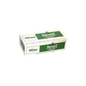 Premier Menthol Tubes Case 100's - 10,000 Tubes