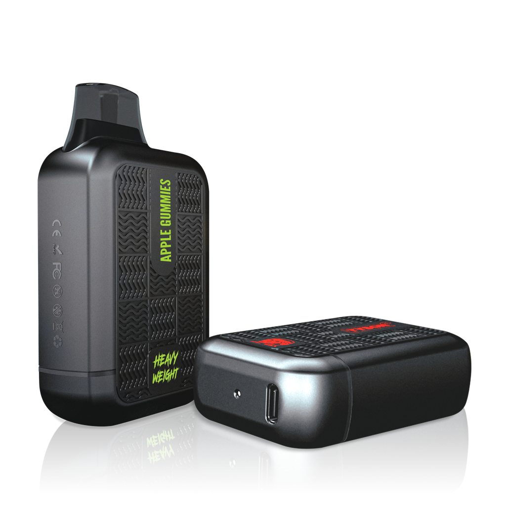 tyson vape price 2.0 Heavyweight 7000 Puff HQD Cuvie Plus Disposable 2ml Prefilled Pods Color:Eagle Grey