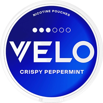 VELO Crispy Peppermint Mini Nicotine Pouches – 8mg (5 Pack)