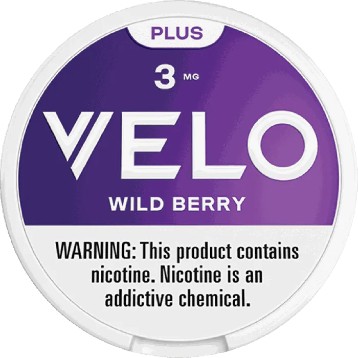 VELO Plus Wild Berry Nicotine Pouches (5 Pack)